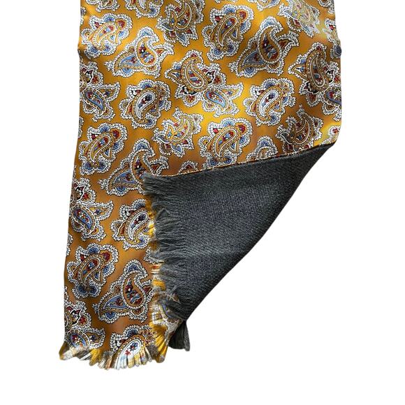 Vintage Royal Scot Zephyr Wool Scarf Paisley - Picture 6 of 7